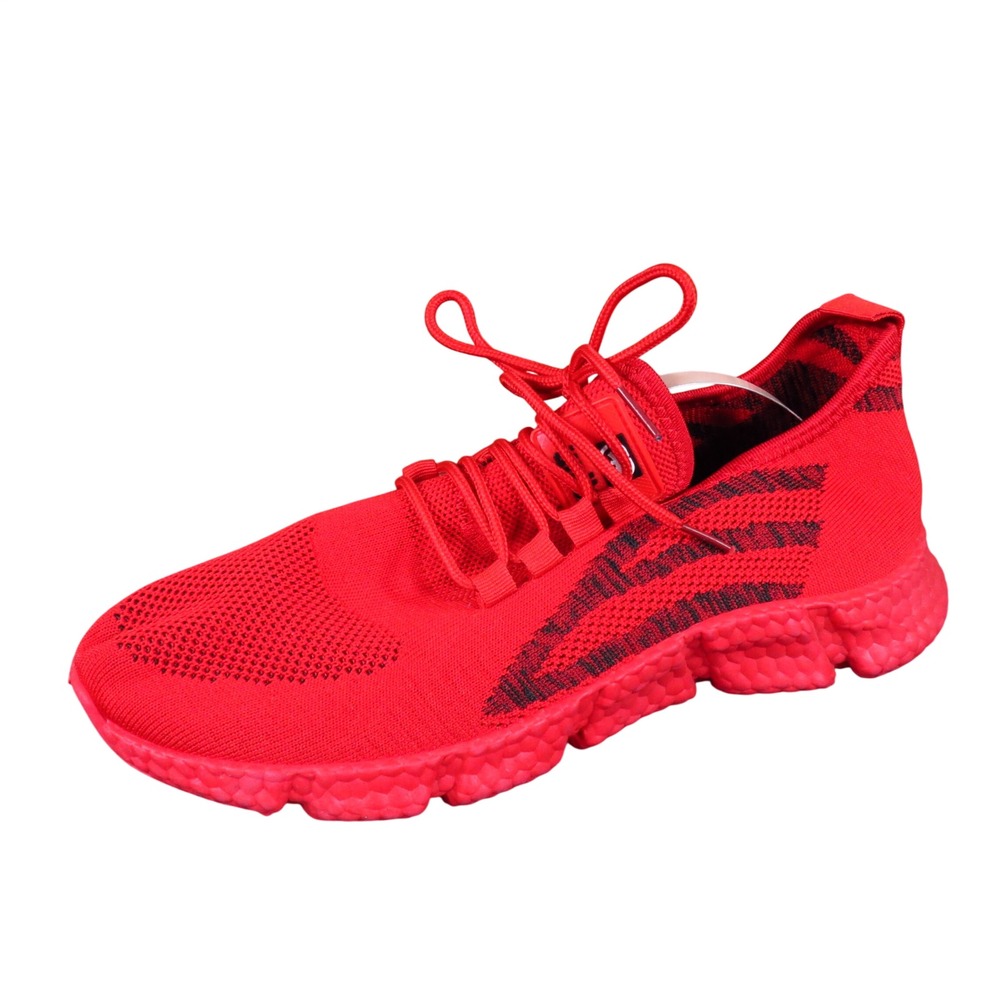 Ecko Unltd Elliot Knit Mens Sneaker Size 8 Athletic Running Training Red Textile